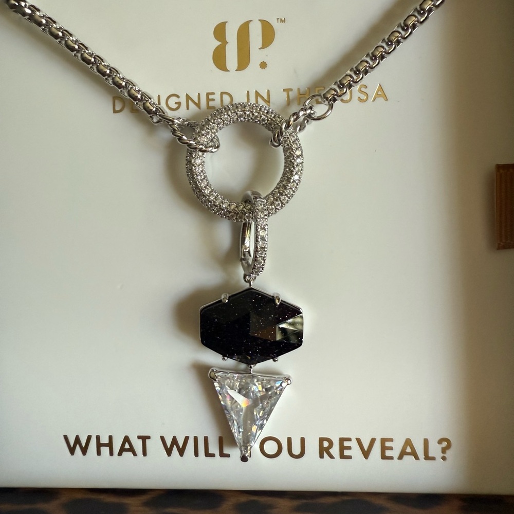 Bomb party untamed necklace: Falling with purpose